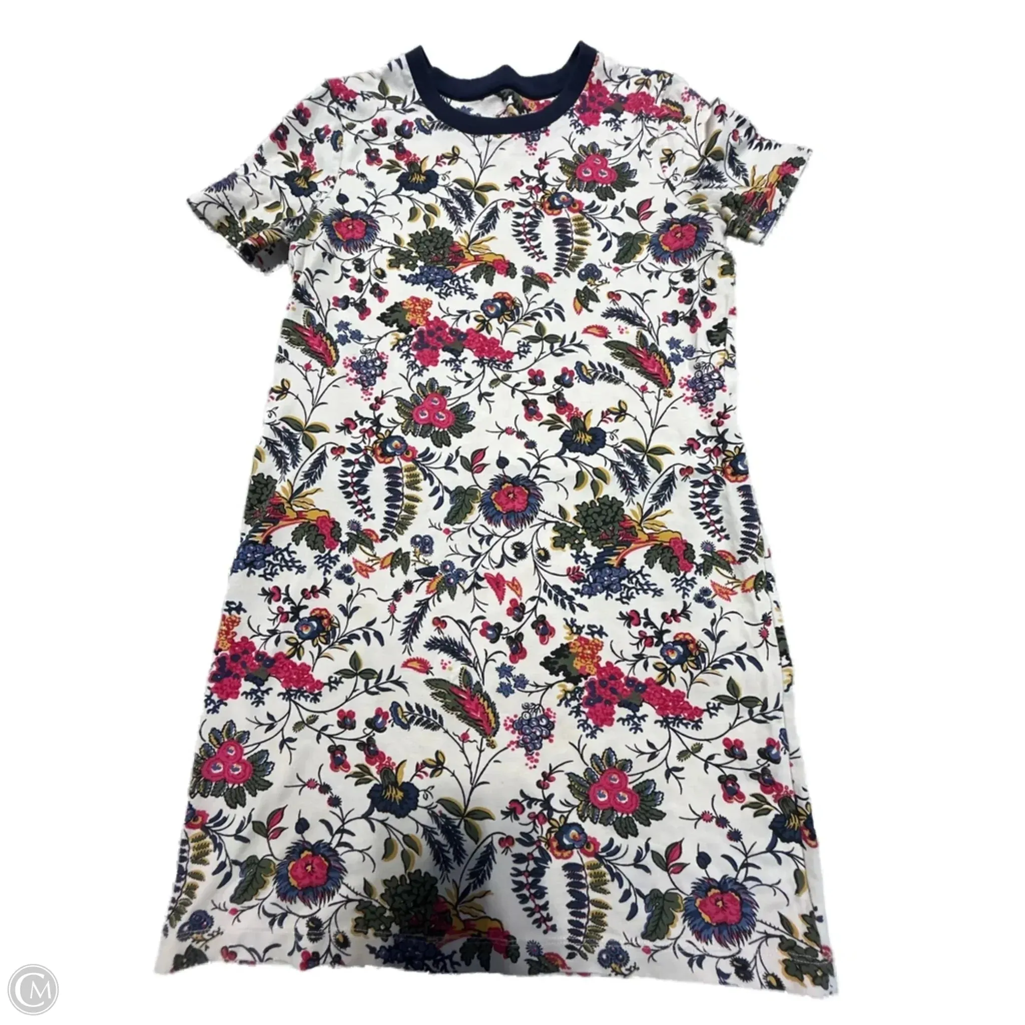 Dress Designer By Tory Burch In Floral Print, Size: M