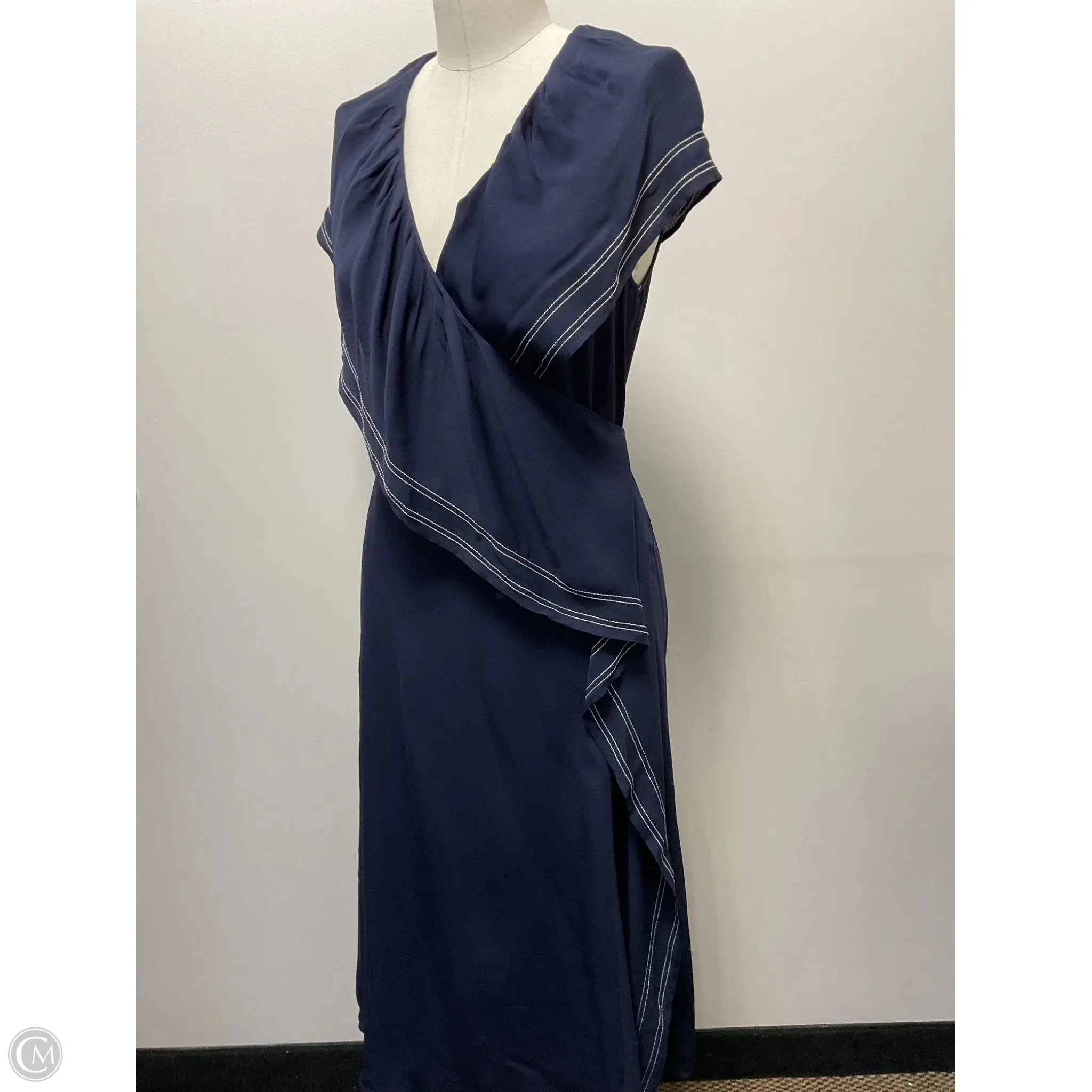 Dress Designer By Tory Burch In Navy, Size: 8