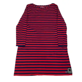 Dress Designer By Vineyard Vines In Blue & Red, Size:M