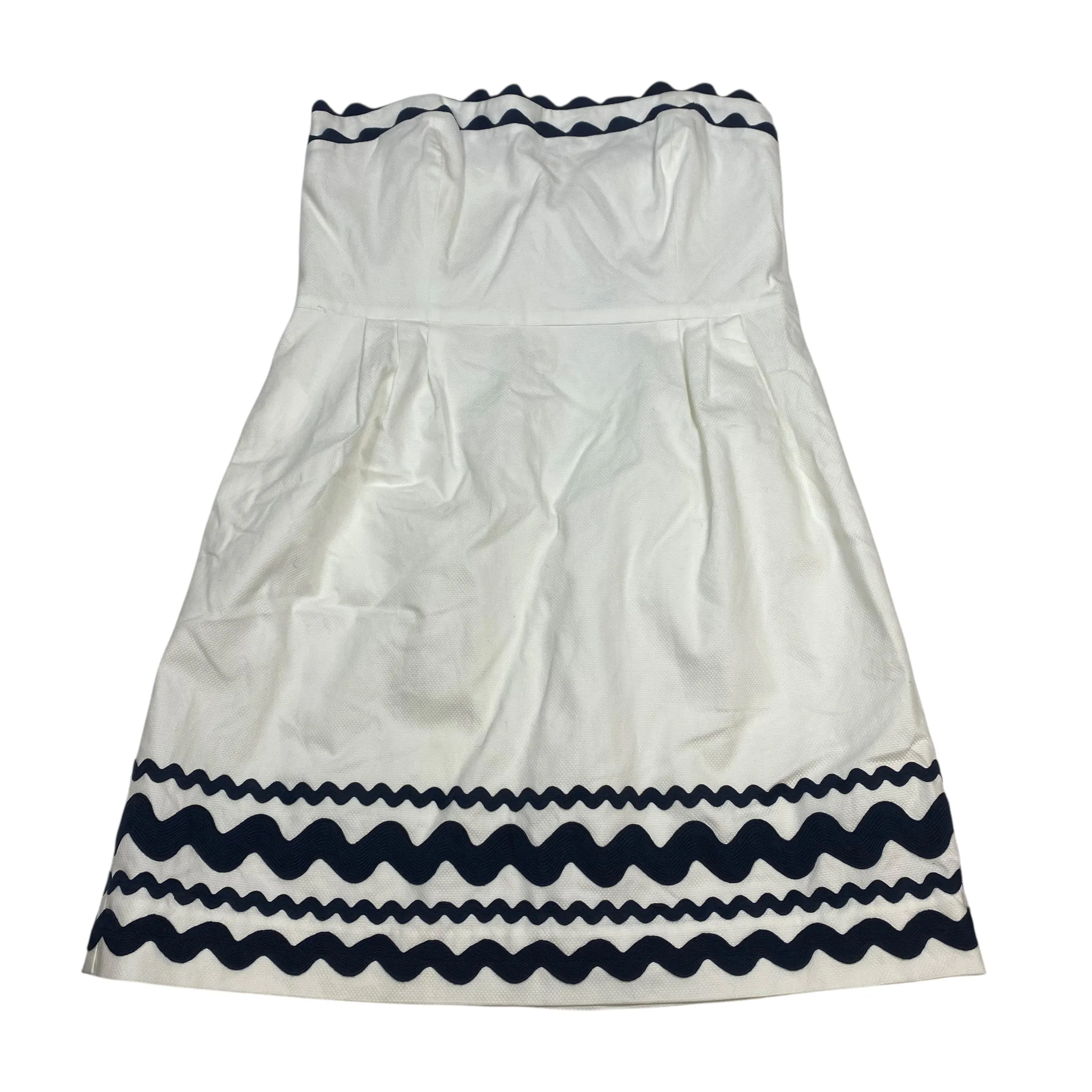 Dress Designer By Vineyard Vines In Blue & White, Size:Xl