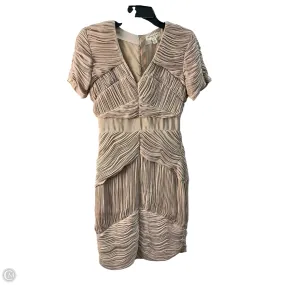 Dress Luxury Designer By Burberry In Tan, Size: S
