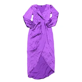 Dress Party Midi By Shein In Purple, Size: S