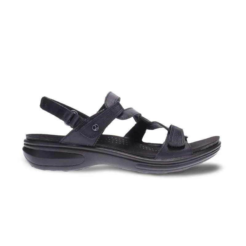 Emerald 3 Strap Leather Sandals - Classics