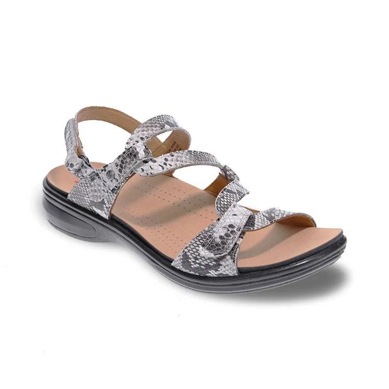 Emerald 3 Strap Leather Sandals - Classics
