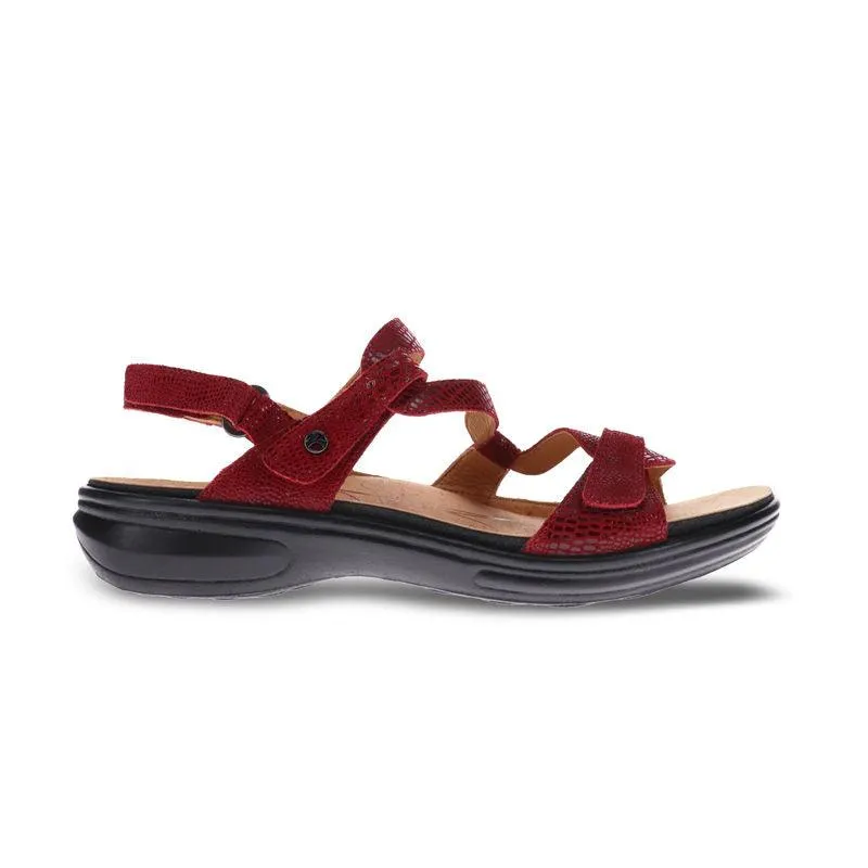 Emerald Adjustable Leather Sandals