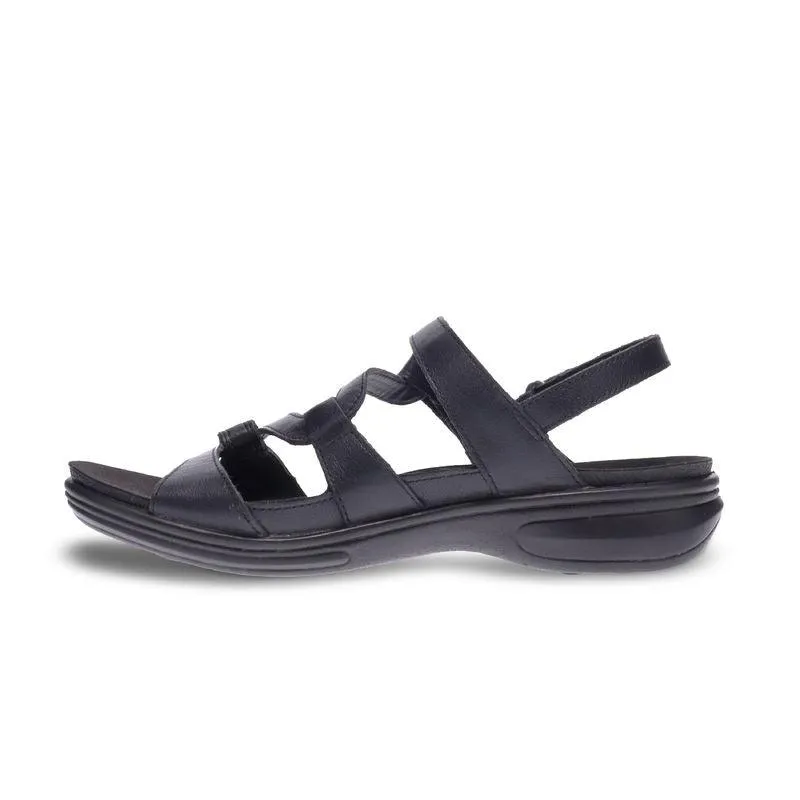 Emerald Adjustable Leather Sandals