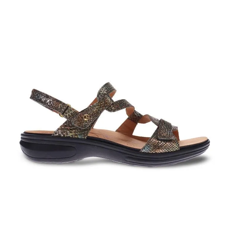 Emerald Adjustable Leather Sandals