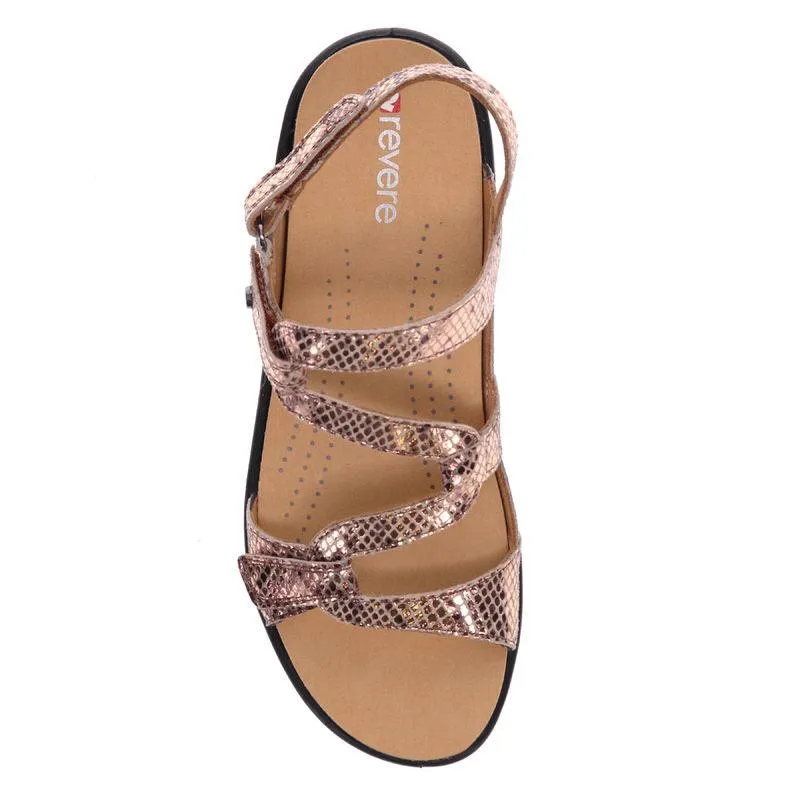 Emerald Adjustable Leather Sandals