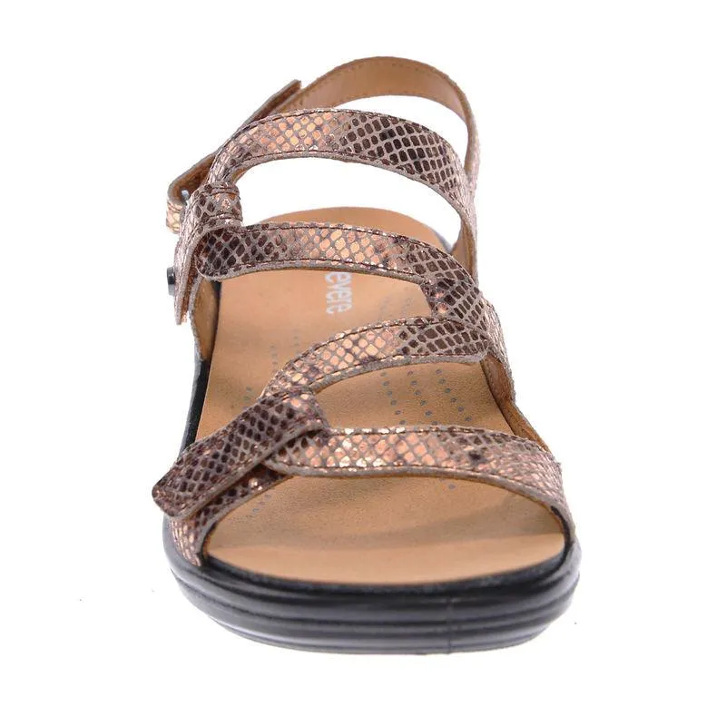 Emerald Adjustable Leather Sandals