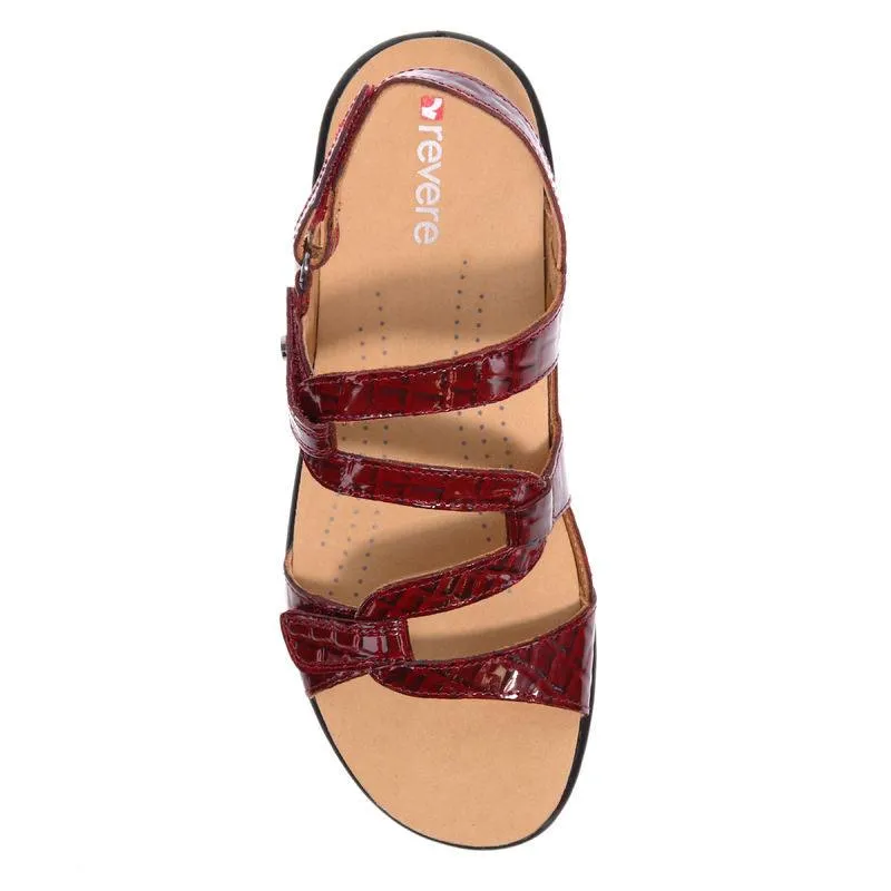 Emerald Adjustable Leather Sandals