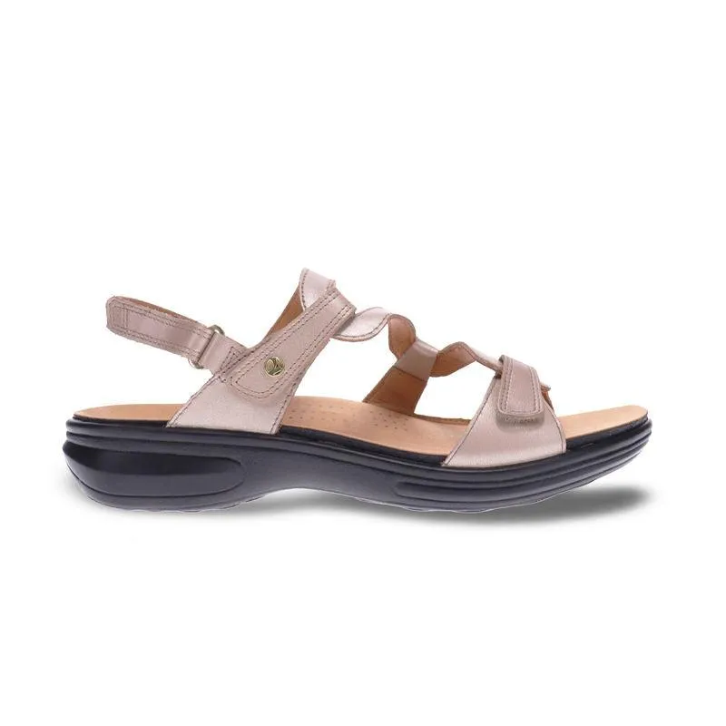 Emerald Adjustable Leather Sandals