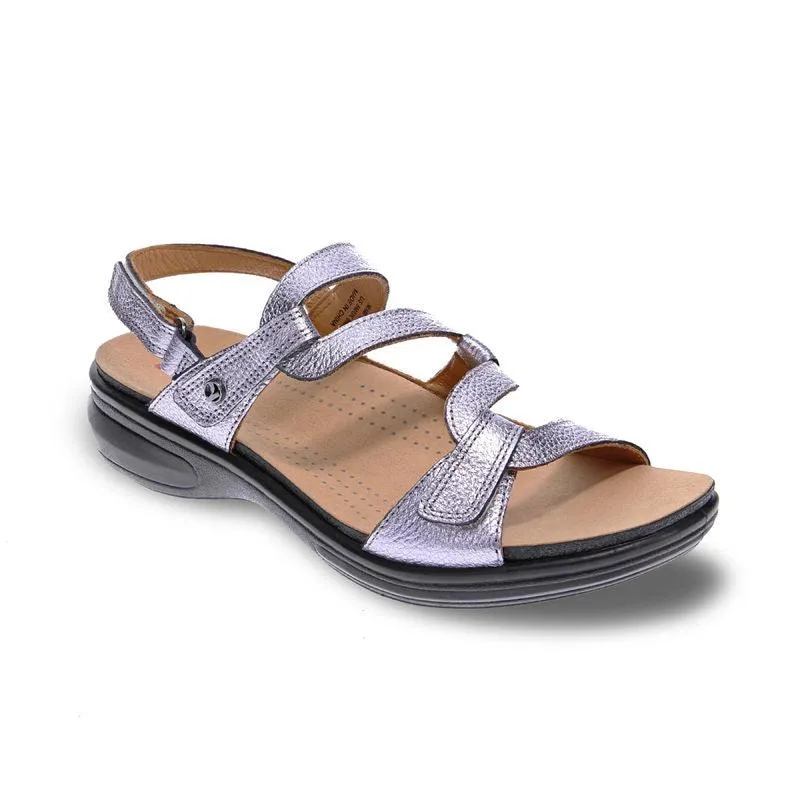 Emerald Adjustable Leather Sandals