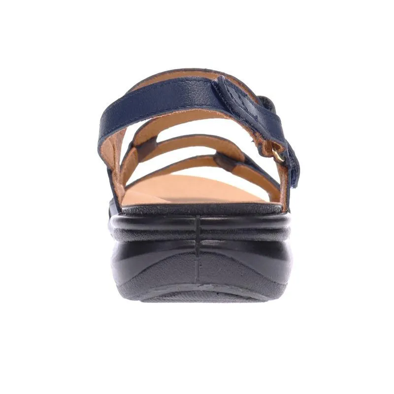 Emerald Adjustable Leather Sandals