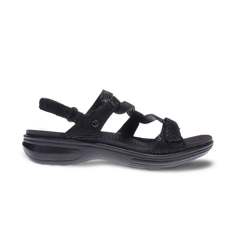Emerald Adjustable Leather Sandals