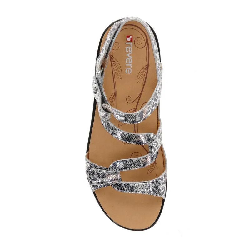 Emerald Adjustable Leather Sandals