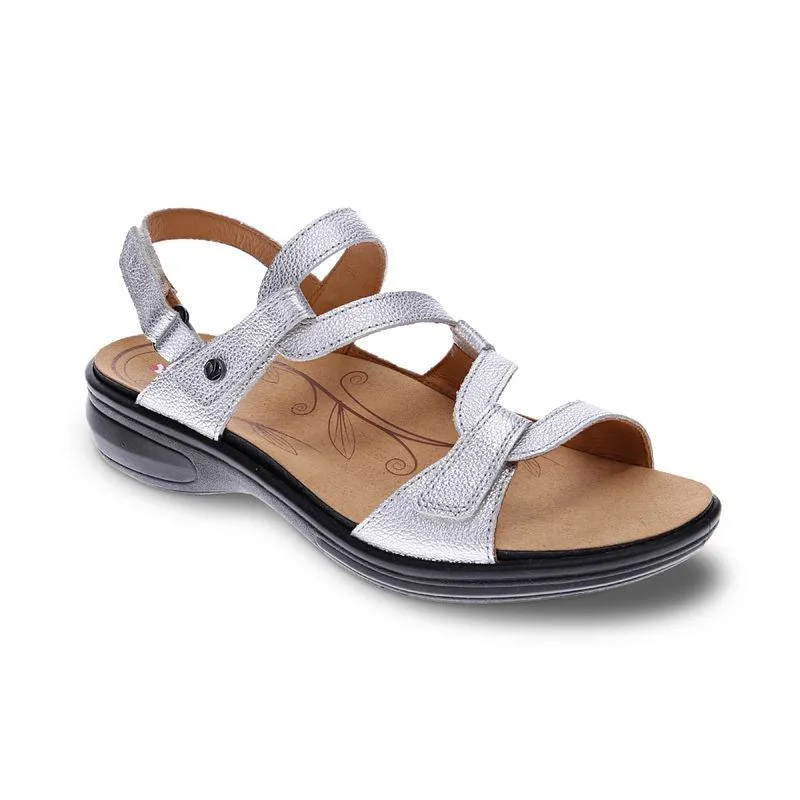 Emerald Adjustable Leather Sandals