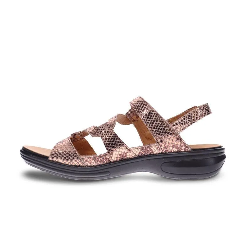 Emerald Adjustable Leather Sandals