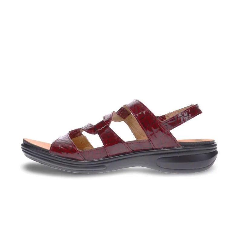Emerald Adjustable Leather Sandals