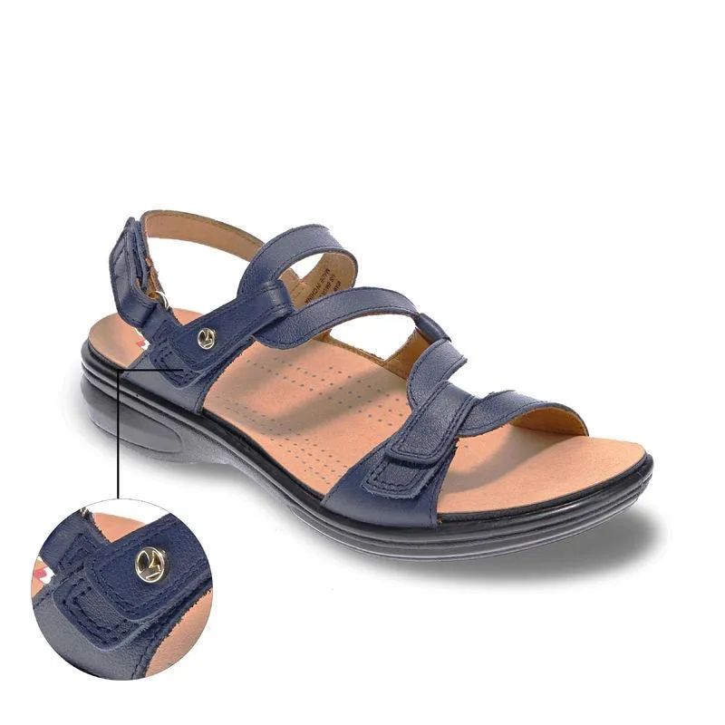 Emerald Adjustable Leather Sandals