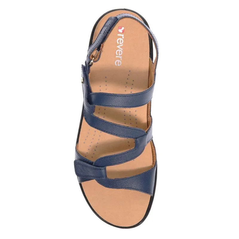 Emerald Adjustable Leather Sandals