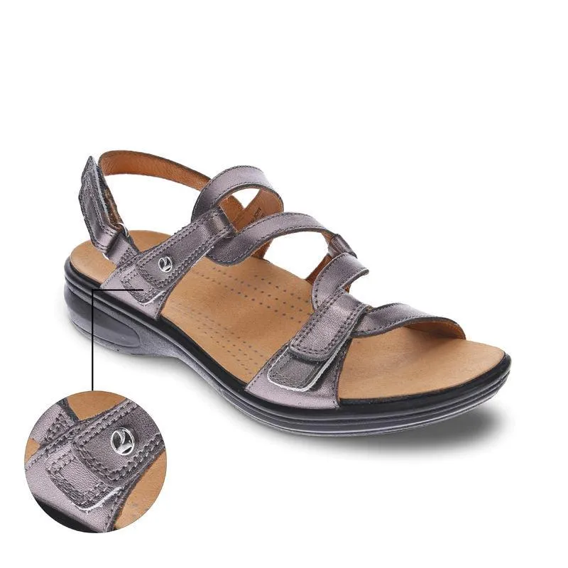 Emerald Adjustable Leather Sandals