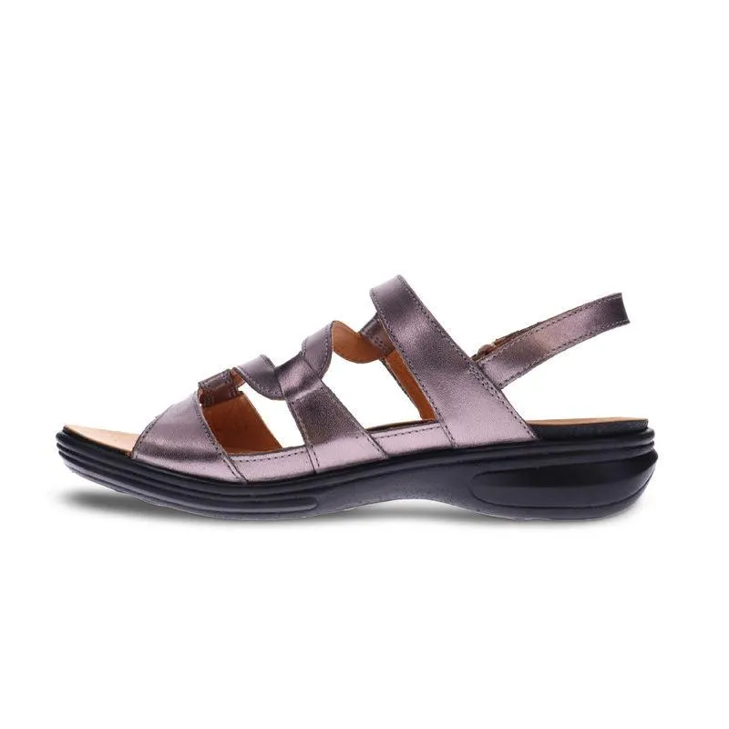 Emerald Adjustable Leather Sandals