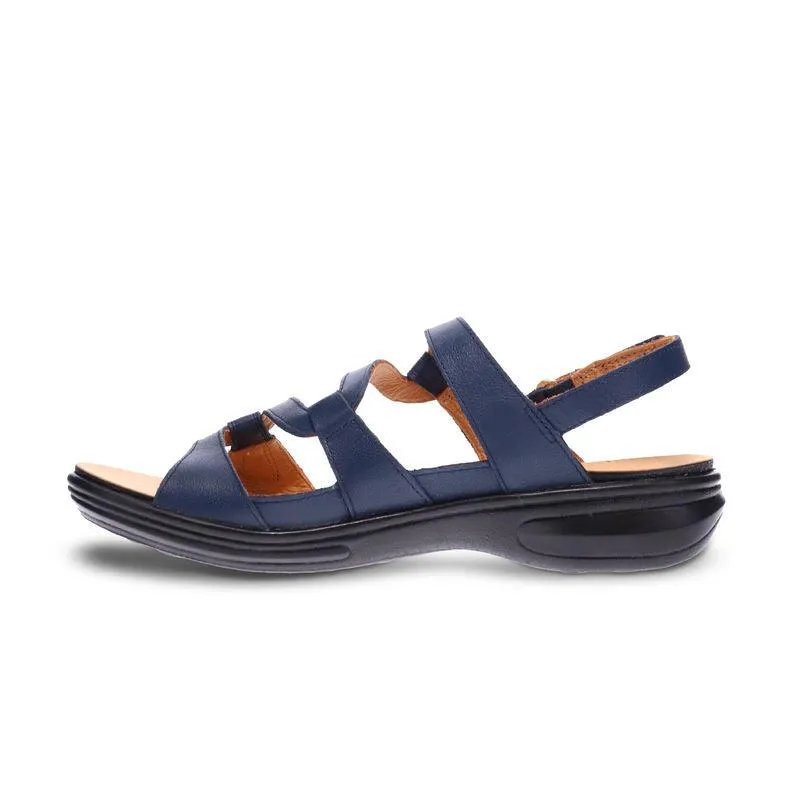 Emerald Adjustable Leather Sandals