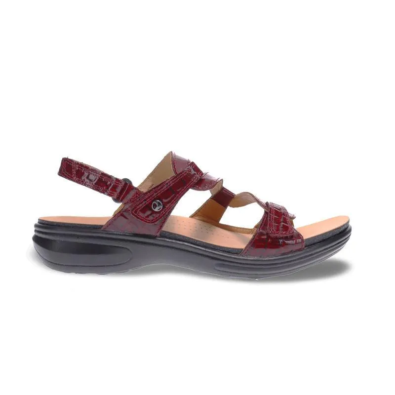 Emerald Adjustable Leather Sandals