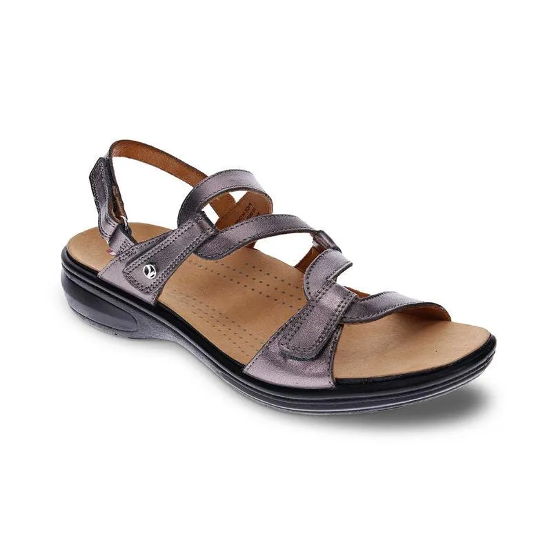 Emerald Adjustable Leather Sandals