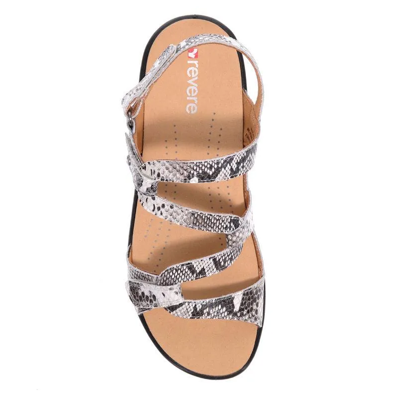 Emerald Adjustable Leather Sandals