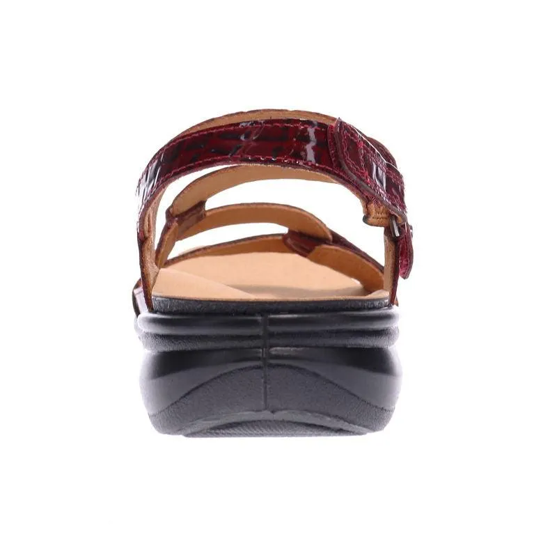 Emerald Adjustable Leather Sandals