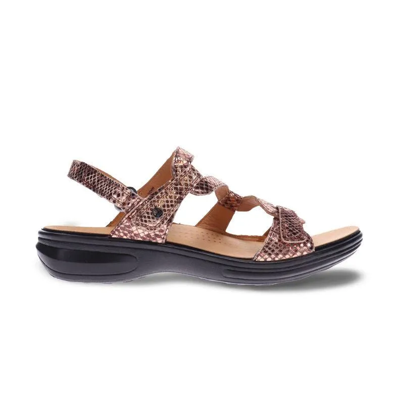 Emerald Adjustable Leather Sandals