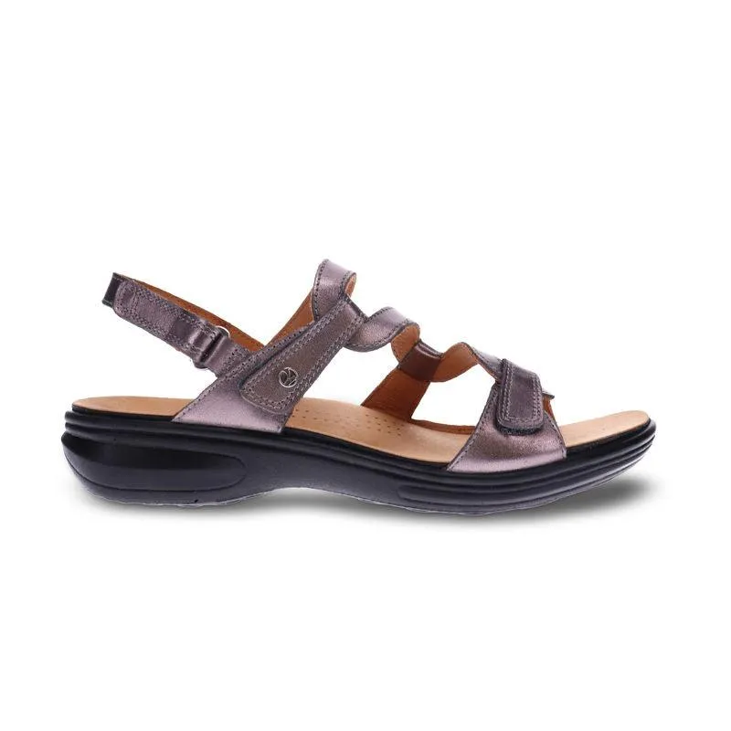 Emerald Adjustable Leather Sandals