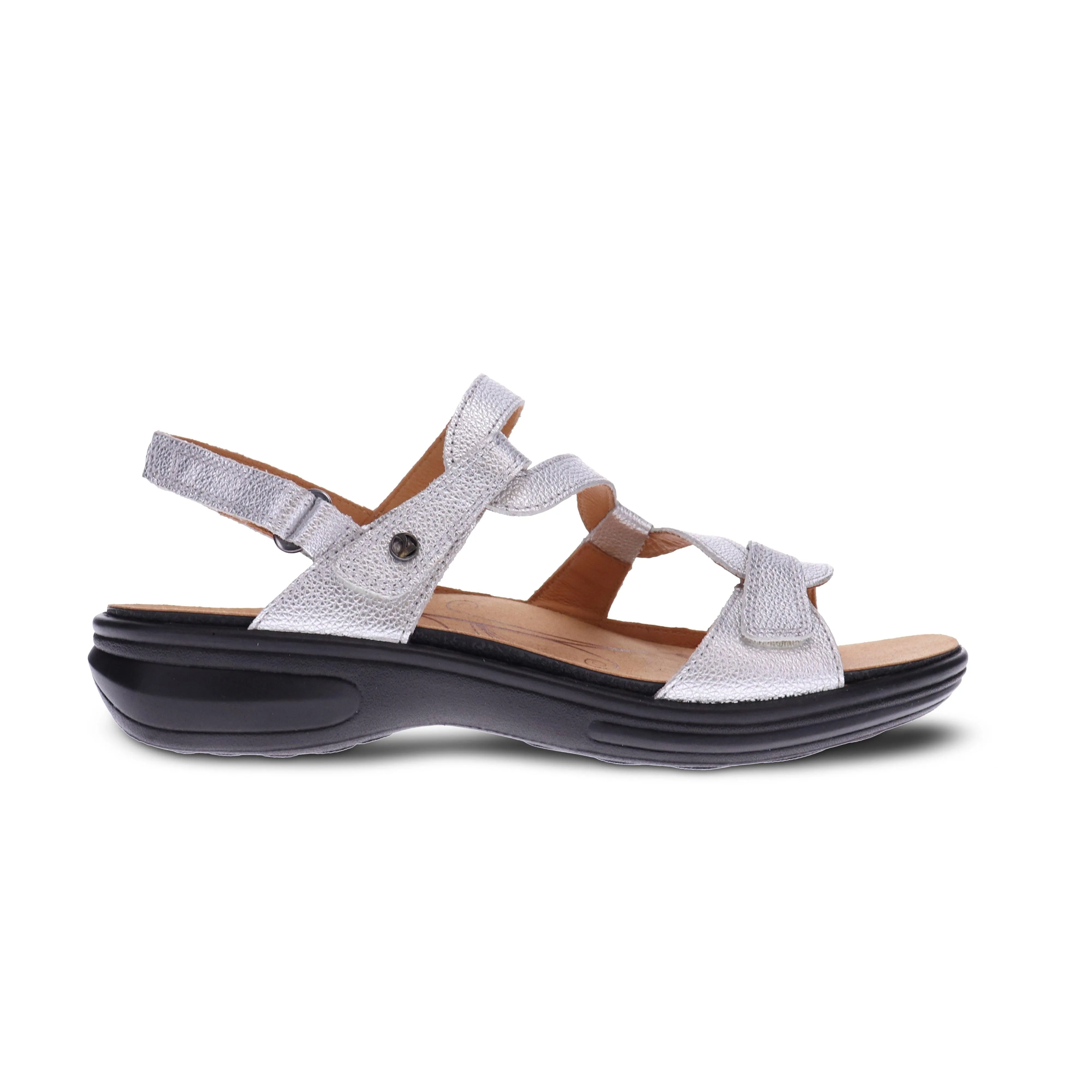 Emerald Adjustable Leather Sandals