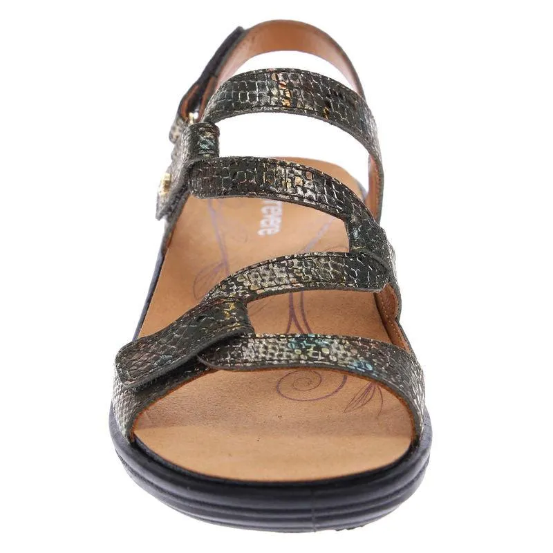 Emerald Adjustable Leather Sandals