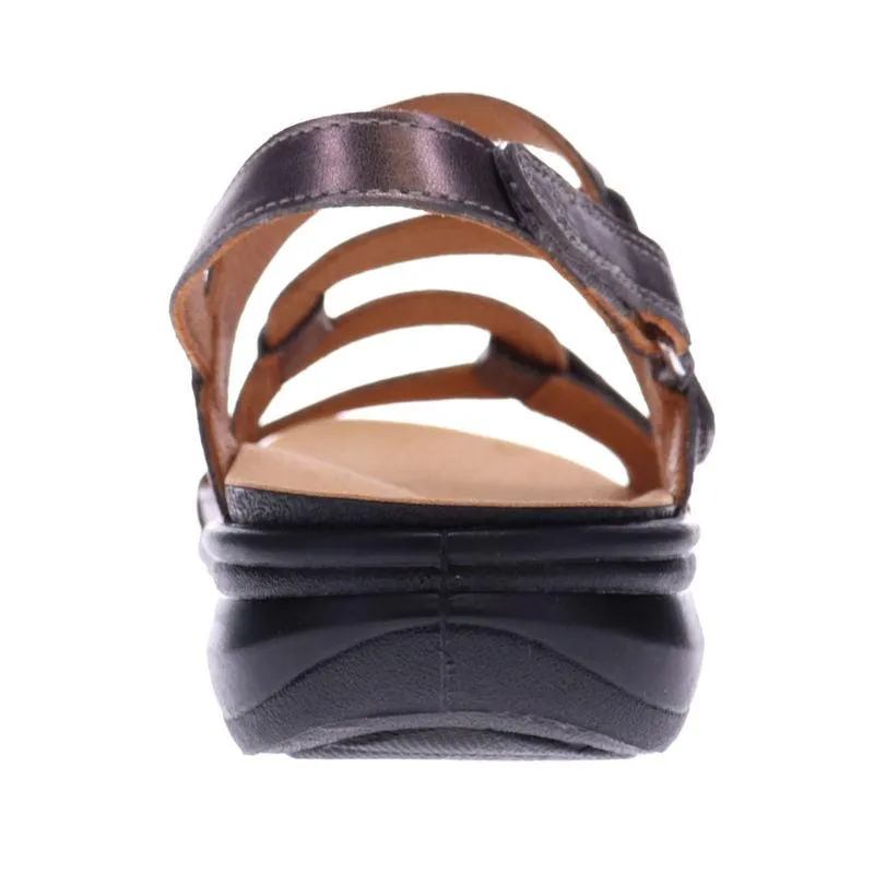 Emerald Adjustable Leather Sandals