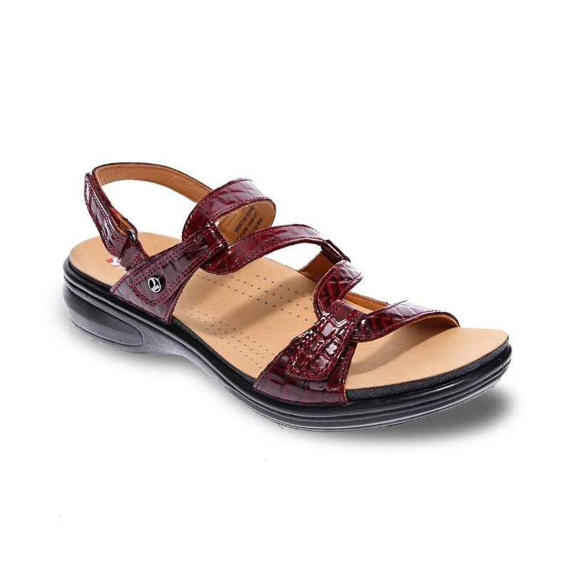 Emerald Adjustable Leather Sandals