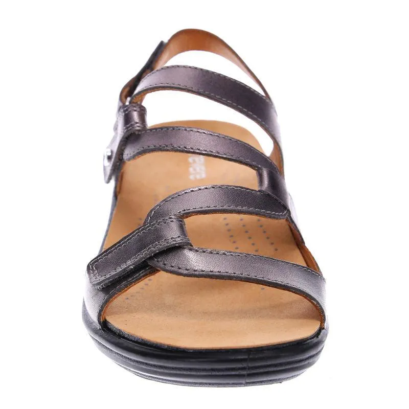 Emerald Adjustable Leather Sandals