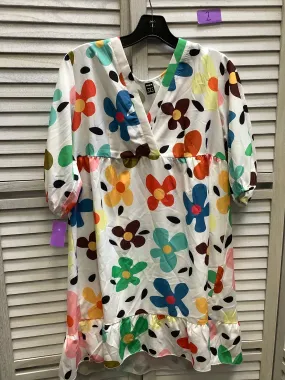 Floral Print Dress Casual Midi Shein, Size S