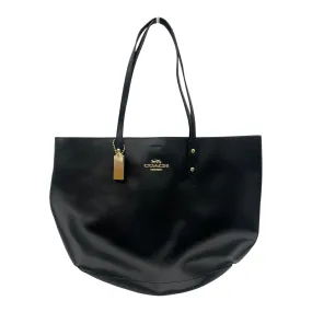 Handbag Designer By Coach In Black, Size:Large