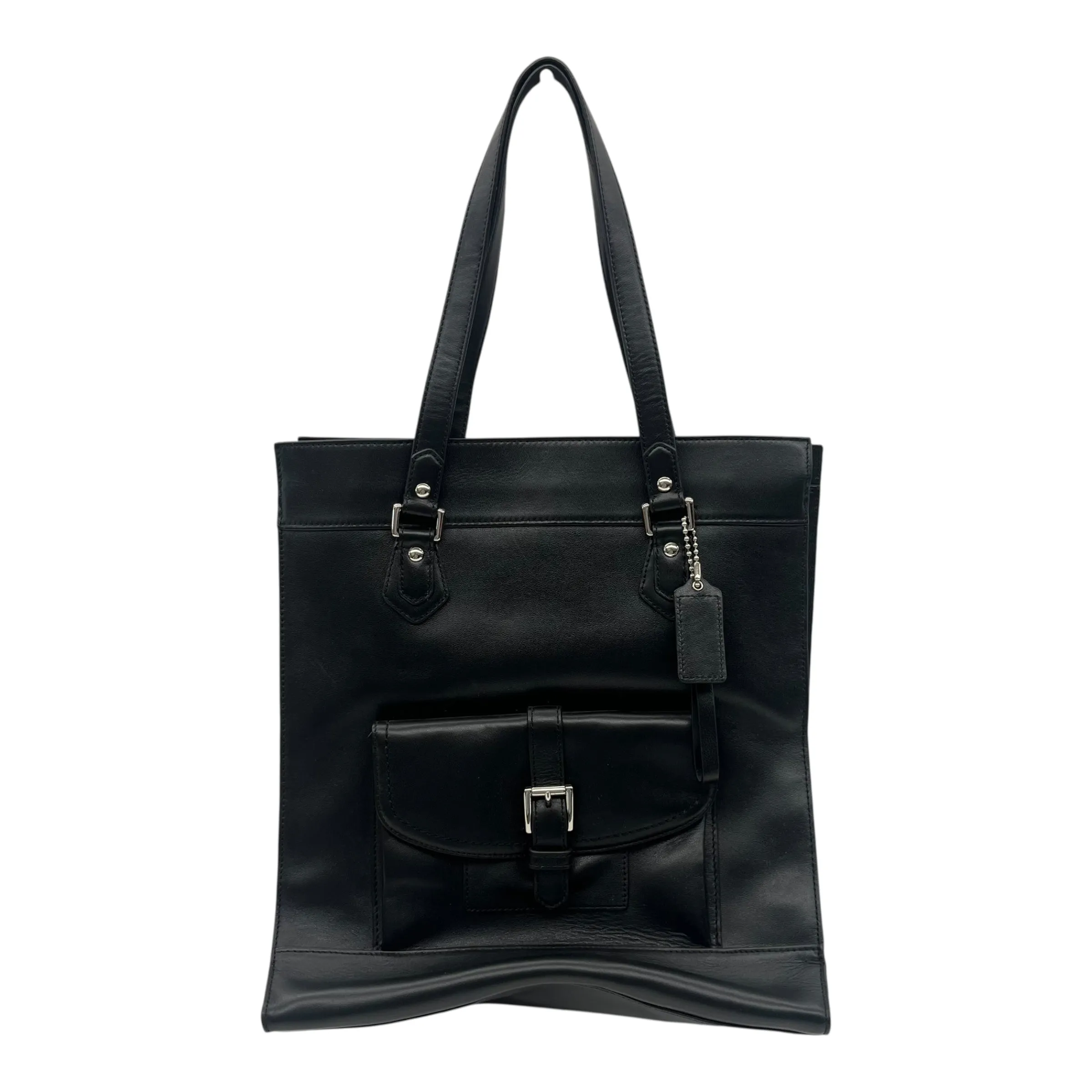 Handbag Designer By Coach In Black, Size:Medium