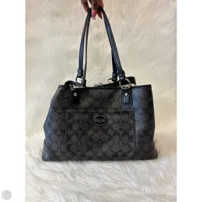 Handbag Designer By Coach, Size: Large