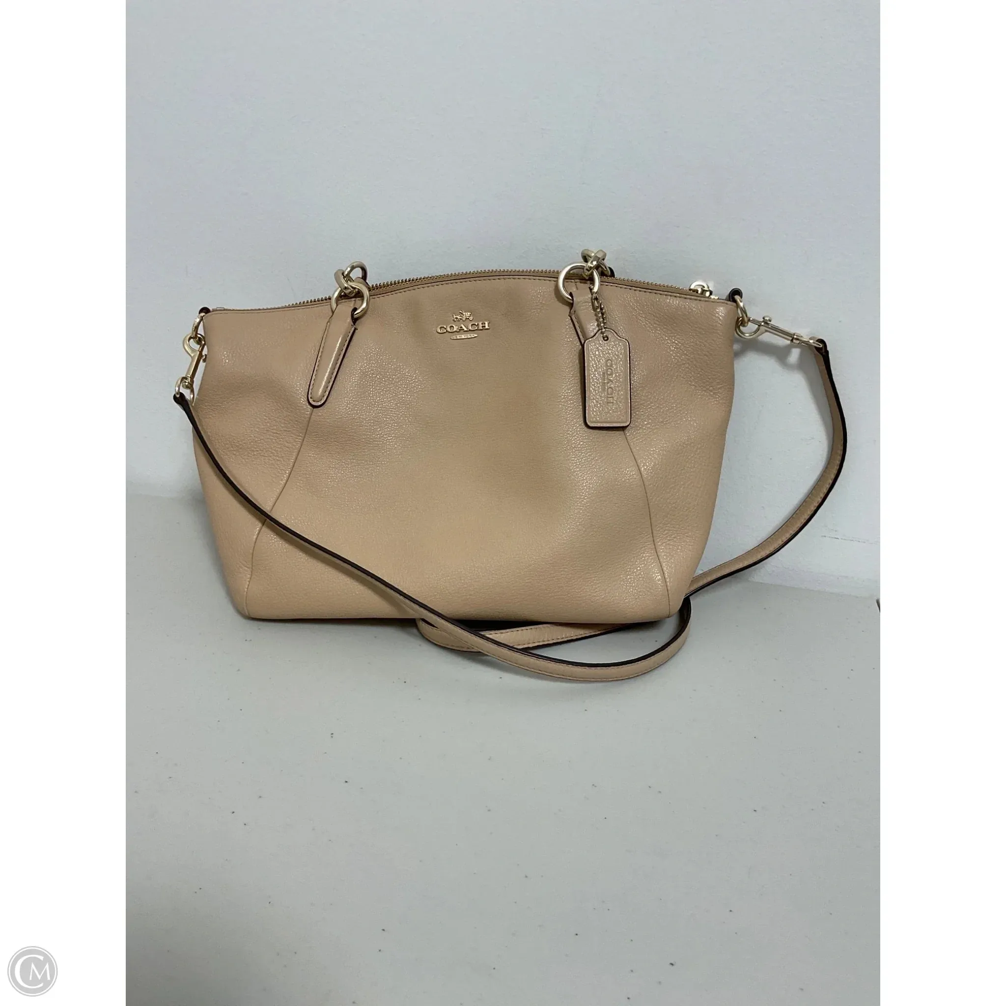 Handbag Designer By Coach, Size: Medium