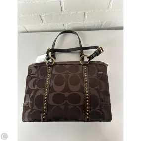 Handbag Designer By Coach, Size: Medium