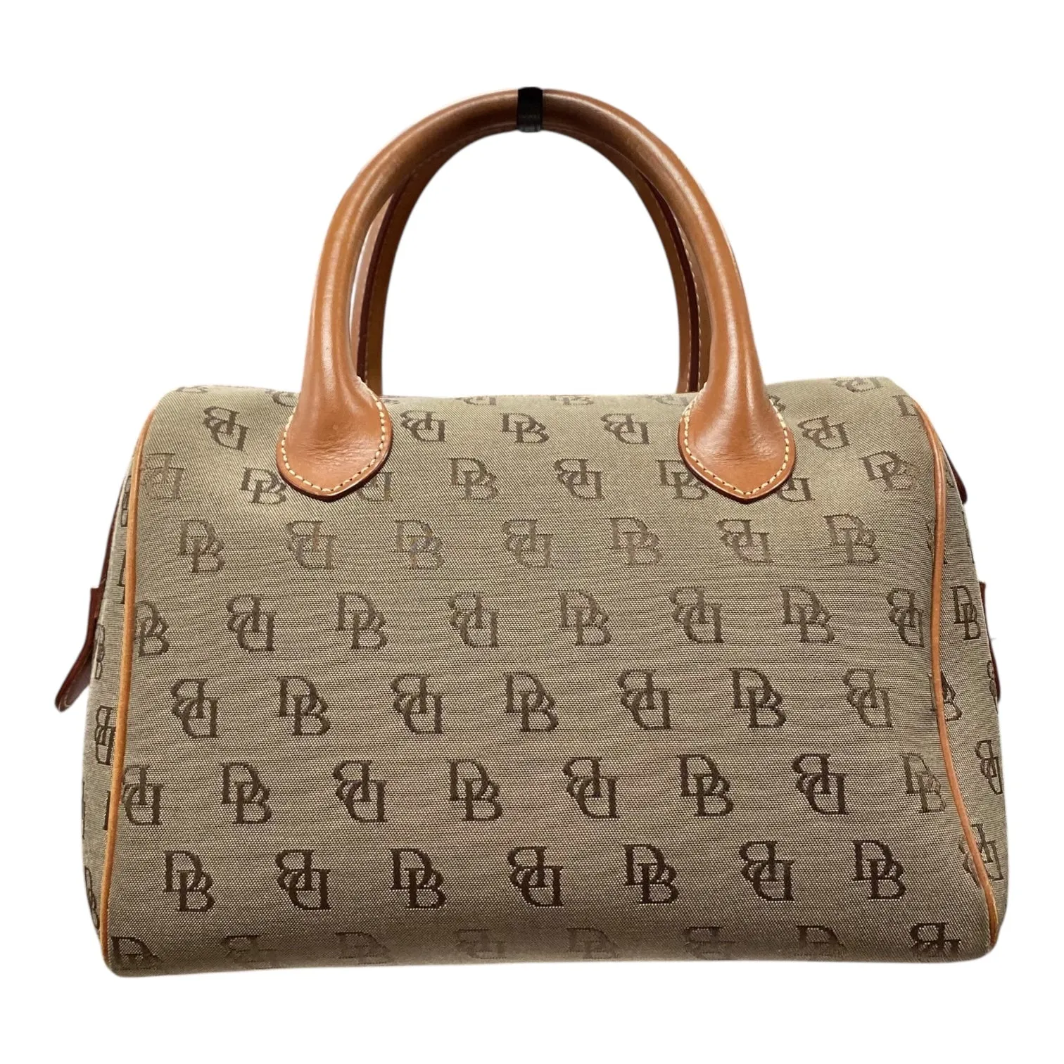 Handbag Designer By Dooney And Bourke In Tan, Size:Large