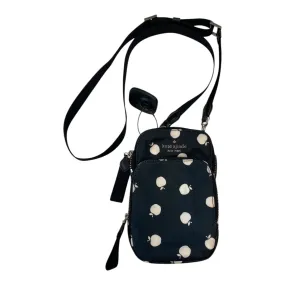 Handbag Designer By Kate Spade In Black & White, Size:Small
