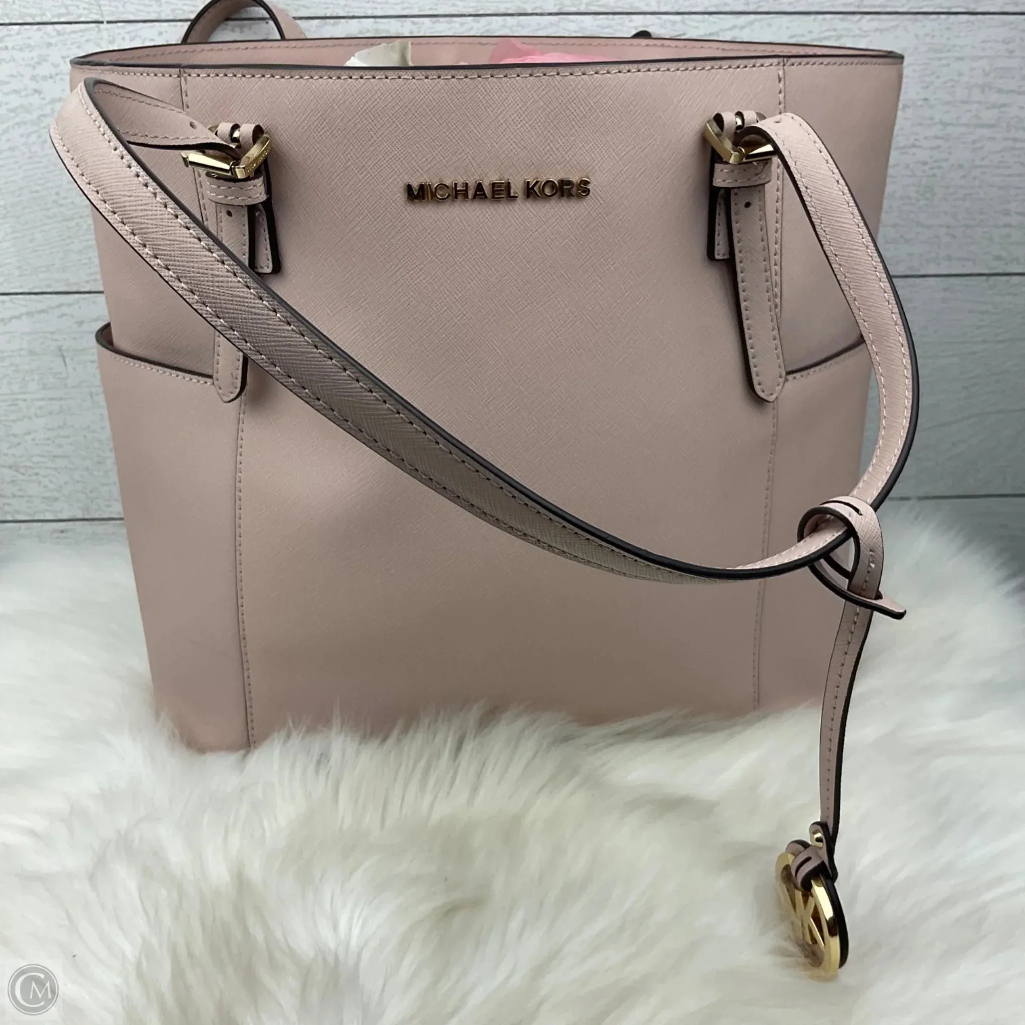 Handbag Designer By Michael Kors, Size: Large