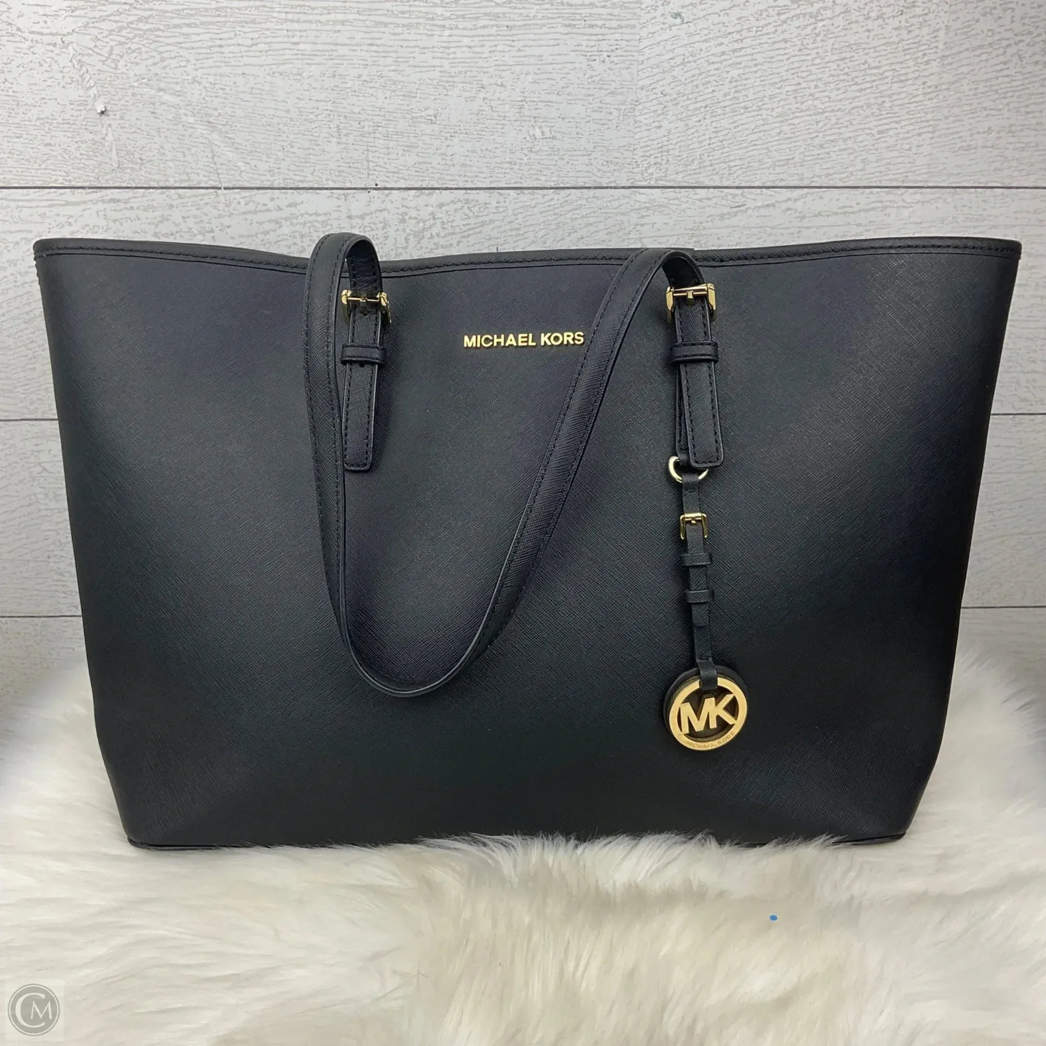 Handbag Designer By Michael Kors, Size: Large