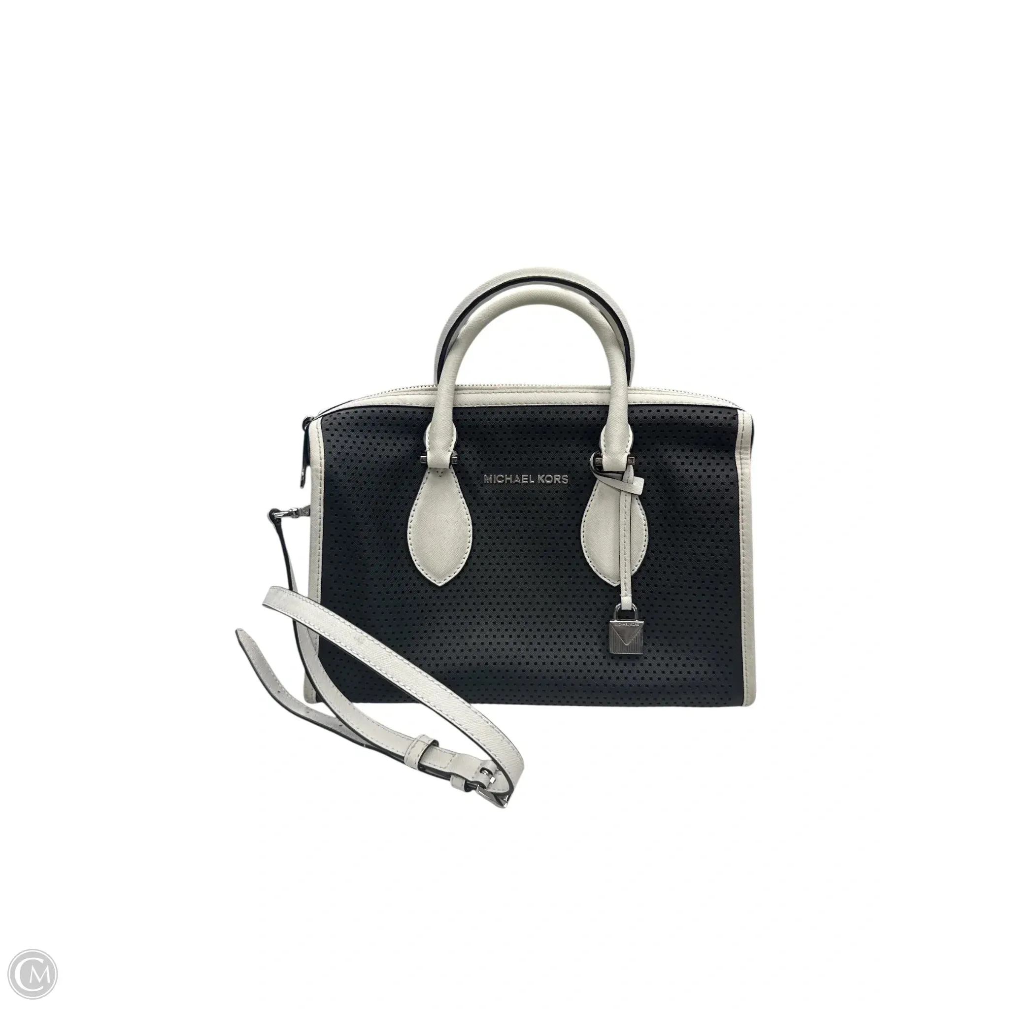 Handbag Designer By Michael Kors, Size Medium