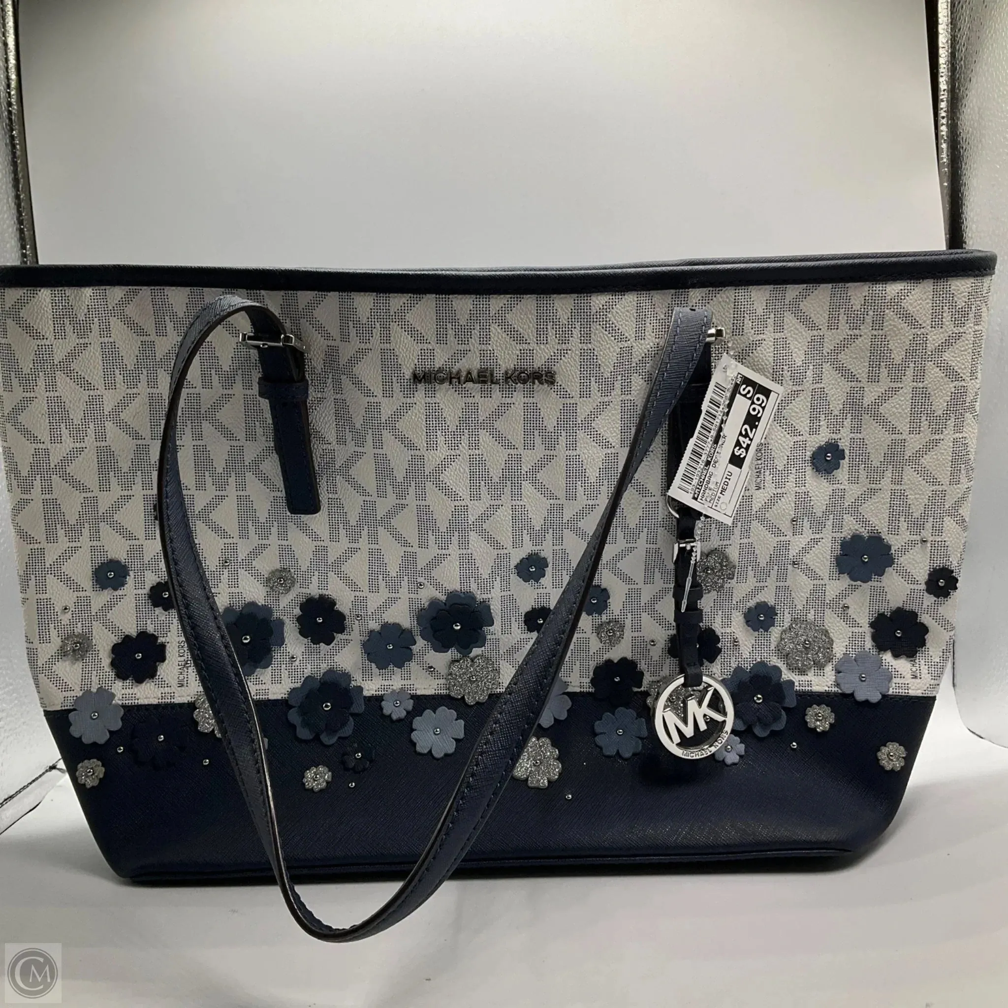 Handbag Designer By Michael Kors, Size: Medium